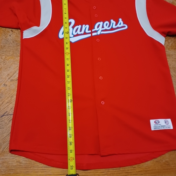 Texas Rangers Jersey MLB Baseball Logo True Fan Series Size XL see pictures for - Picture 6 of 6